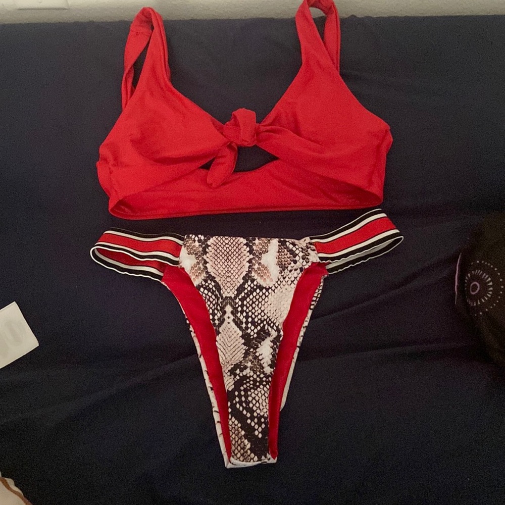 SHEIN high waisted bathing suit